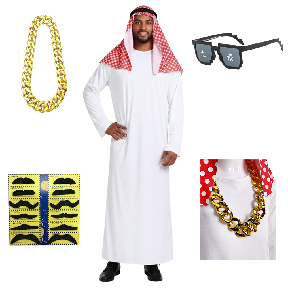 Sunglass Retainer Cord - Costume arabe pour homme, robe de